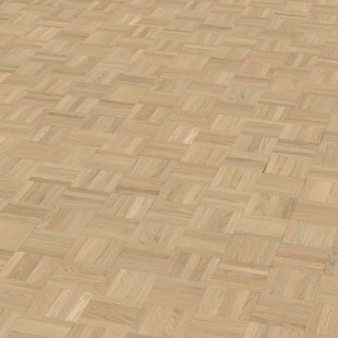 Parquet massif mosaïque Chêne héritage brut bords droits 8*24*120 mm choix rusti
