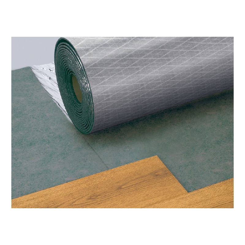 Sous couche parquet Isolsound HD+ épaisseur 2mm en 18 DB - Rouleau de 7.50m²
