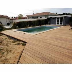 Terrasse Cumaru 2 Faces Lisses 21x145mm