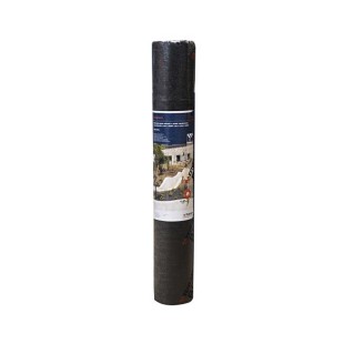 Feutre géotextile noir 25ml*1ml rouleau de 25m² Wedd Stop S BIDIM