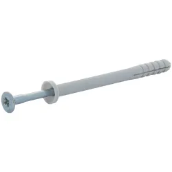 Cheville à frapper tête plate 8*120 boîte de 50 unités