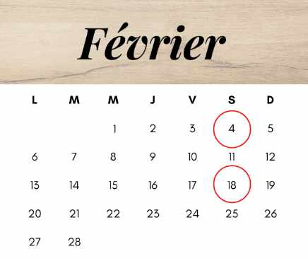 février