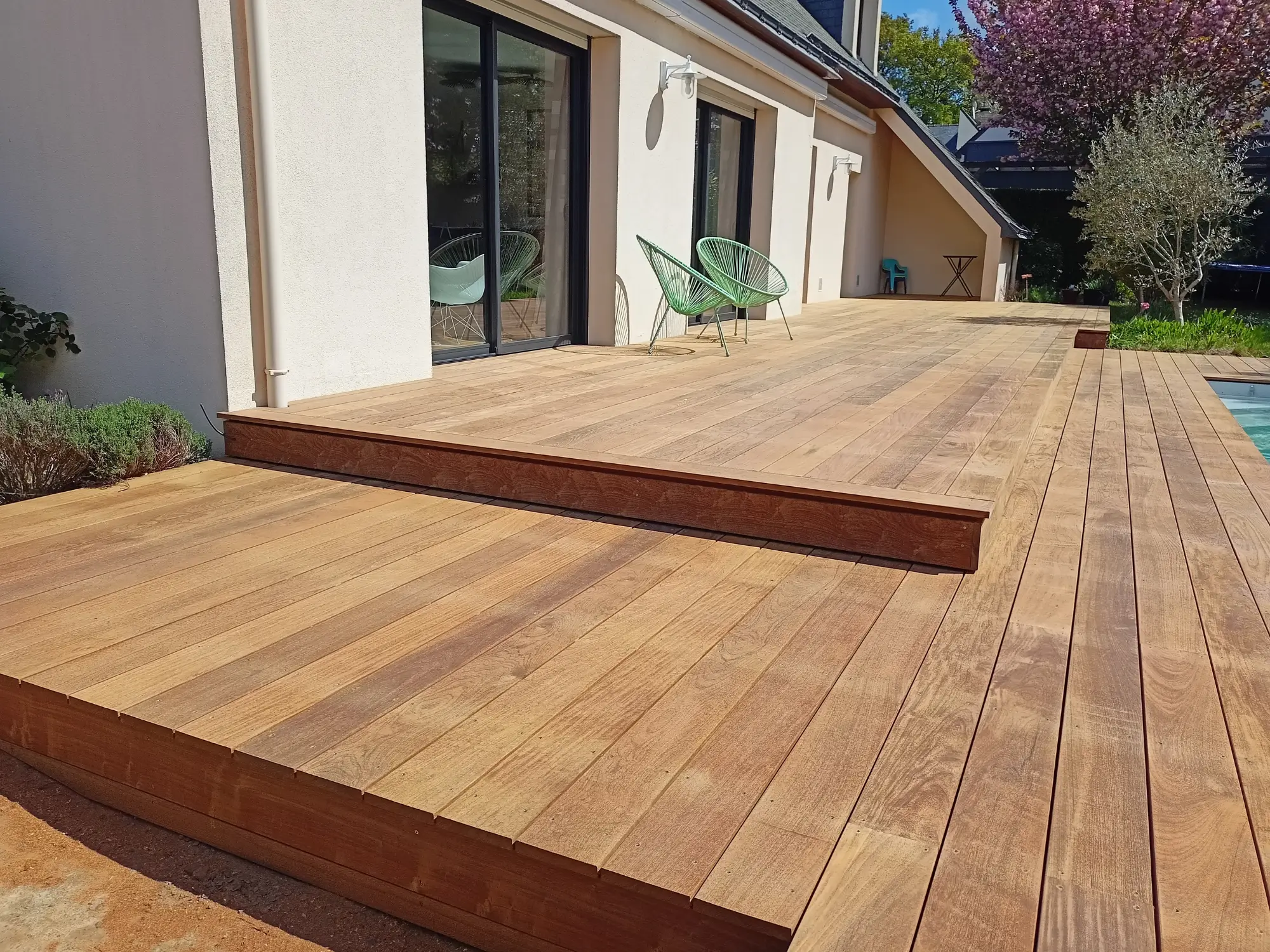 <p><small>La terrasse en bois exotique</small>L'IPE</p>